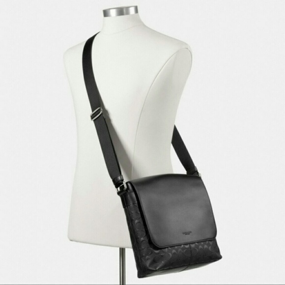 🚫SOLD🚫NWT COACH MEN'S JETSET MESSENGER BAG - Picture 5 of 6